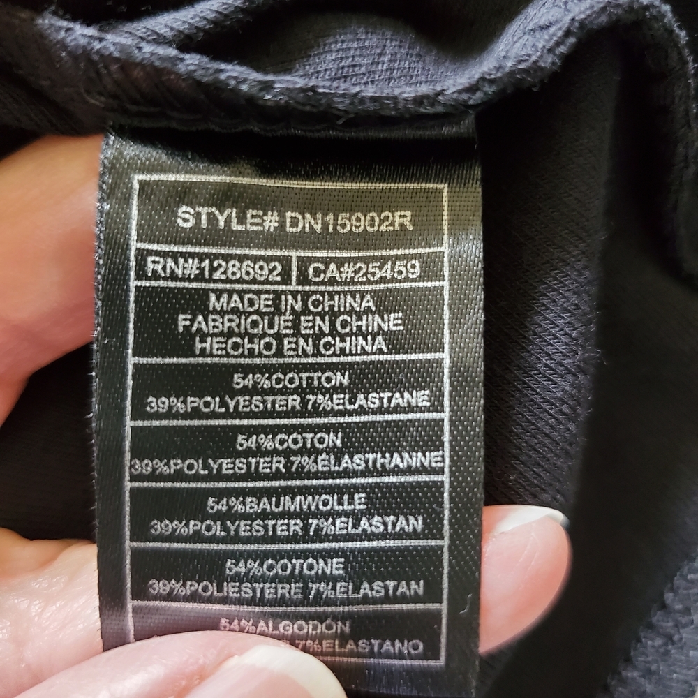 Steve Madden Black Sleeveless V Neck Bodysuit Classic Closet Staple Size XL - Picture 7 of 7